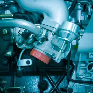 Car engine Foto stock