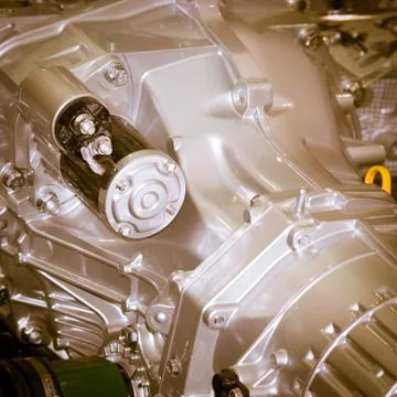 Car engine Foto stock
