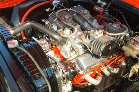 Car engine Stock Photos