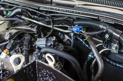 Car engine Stock Photos