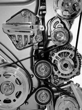 Car engine Foto stock