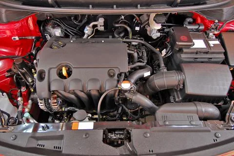 Car engine Fotos Stock