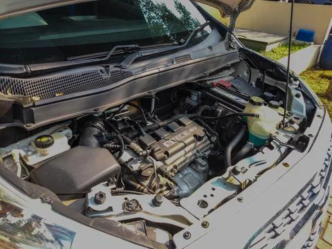 Car engine Foto stock
