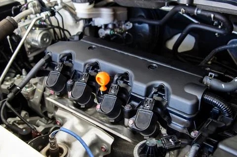 Car engine Stock Photos