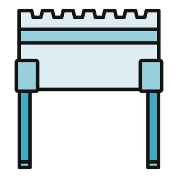 Car engine piston part machine icon concept Stock Illustration