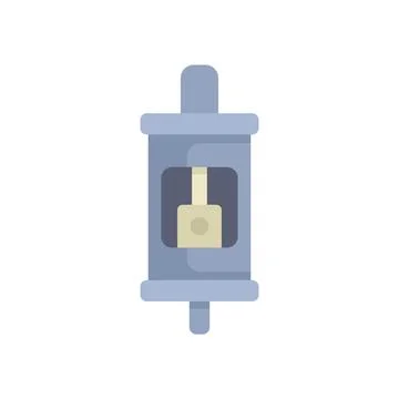 Car engine piston performing mechanical work inside cylinder イラスト素材