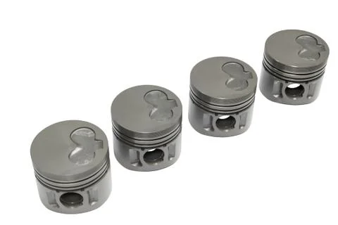 Car engine pistons Stock Photos
