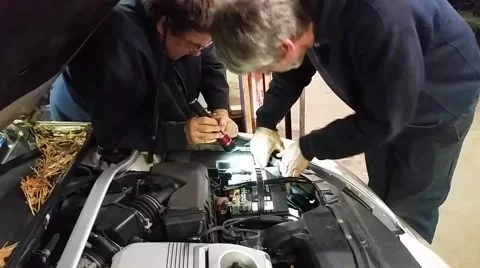 Car Engine Repair Video stock 45588812