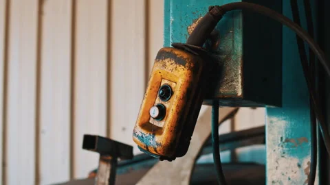 Car Engine Repair in Workshop – Mechanic Working with Tools Stock Footage 306502354