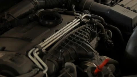 Car Engine Service Stock Footage 145884427