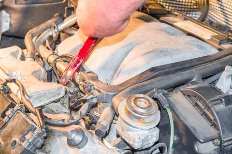 Car engine Service Stock Photos