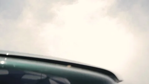 Car engine smoking Stock Footage 107569045