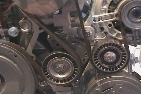 Car engine working Stock Footage 118258