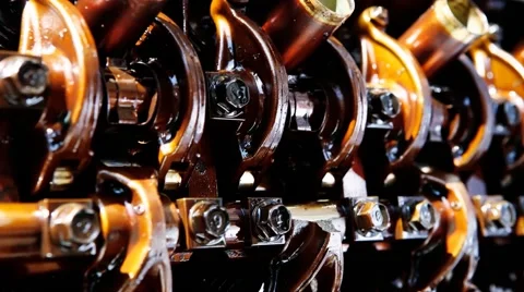 Car engine, zoom in Vídeos de archivo 48630812