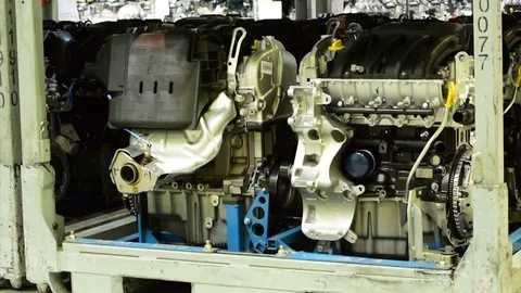 Car engines Stock Footage 73414745