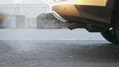 Car Exhaust Stock Footage 167519506