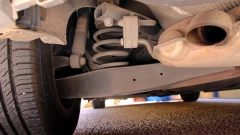 Car Exhaust Pipe Stock-Footage 132037310