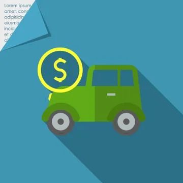 Car expenses Stock-Illustration