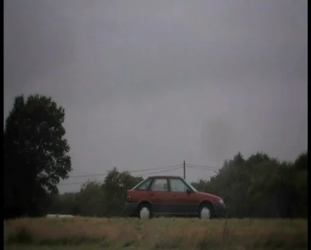 Car Explosion, PAL 16:9 Stock Footage 225745