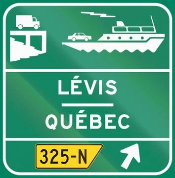 Car Ferry in Canada Illustrazione stock