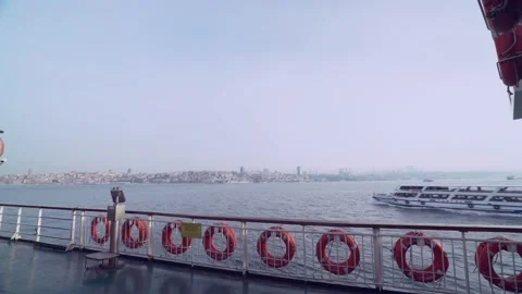 Car ferry at sunrise Stock-Footage 146275367