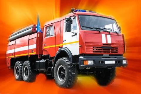 Car fire protection Stock Photos