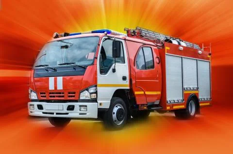 Car fire protection Stock Photos