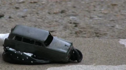 Car Fire Time Lapse Stock Footage 458970