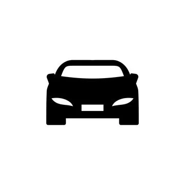 Car Flat Vector Icon Stock Illustration