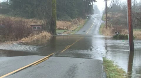 Car flood Stock Footage 20543248