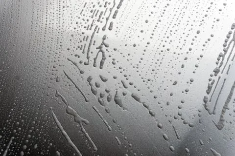 Car Foaming Closeup Stock Photos