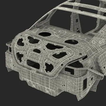 Car Frame 5 ~ 3D Model ~ Download #90942380 | Pond5