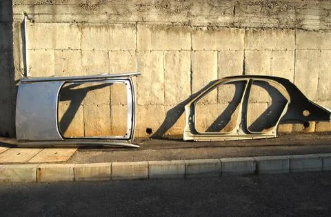 Car frame elements 写真素材