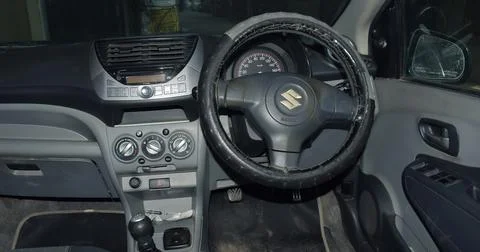 Car front interior Foto stock