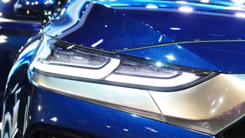 Car front light. Stock Photos