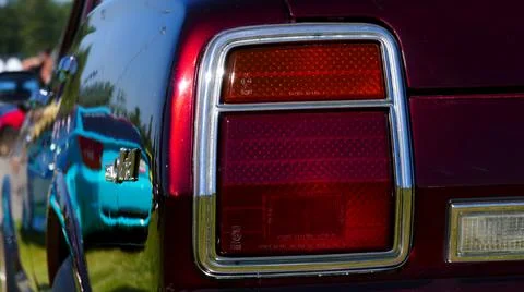 Car front light. Stock Photos