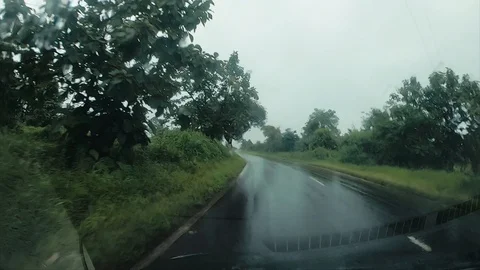 Car front seat hyperlapse Stock Footage 117335885