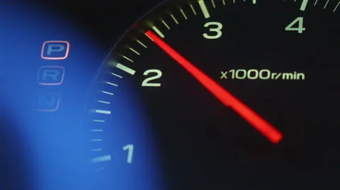 The car is gaining momentum Stock Footage 63764522