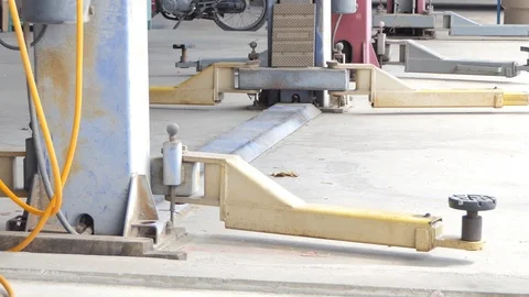 Car in garage Stock Footage 121012908