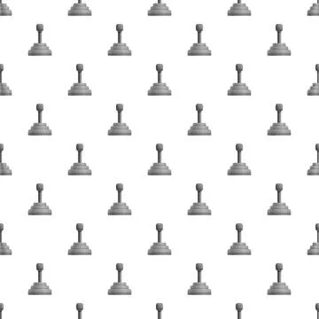 Car gear shifter pattern creating seamless background Stock Illustration