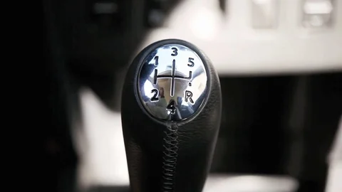 Car gearshift one to five man 스톡 동영상 72989451