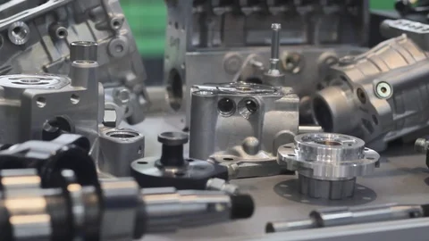 Car generator in disassembled state Stock Footage 91247156