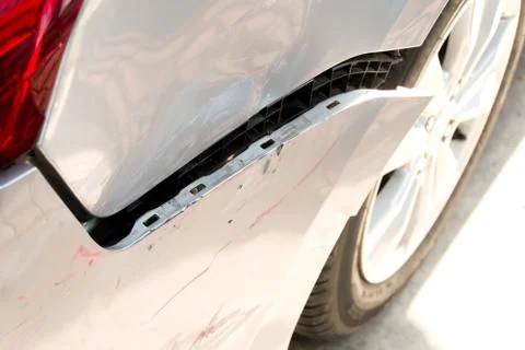 Car get damaged Stock Photos