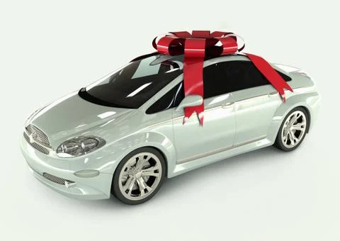 Car Gift Stock Illustration