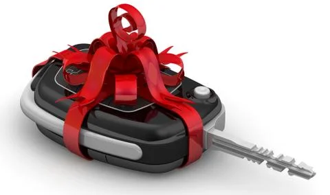 Car as a gift 스톡 일러스트