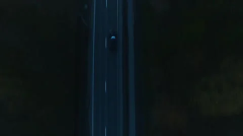 The car goes on the road Stock Footage 63068931