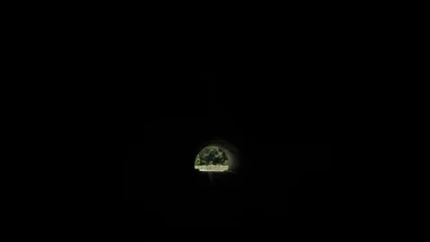 The car goes to the tunnel, Georgia Stock Footage 83775673