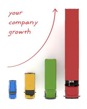 Car graph  Stock Illustration