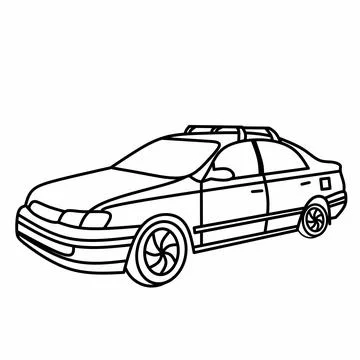 Car graphic illustration Stock Illustration