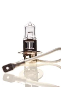 Car halogen bulb Stock Photos